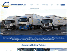 Tablet Screenshot of citytrainingservices.com